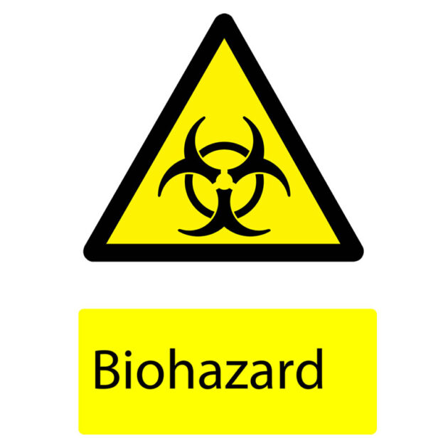 Hazard Warning Sign printed by Devitt Print