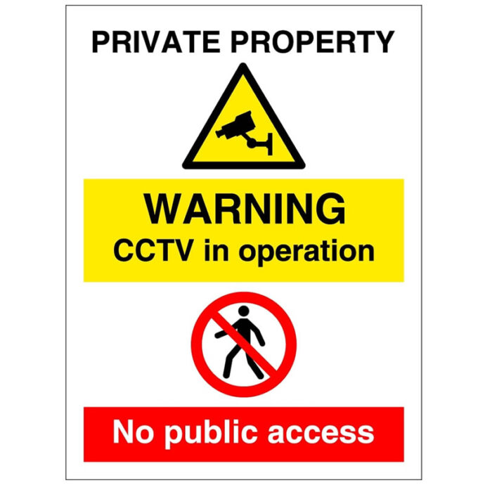 Private Property Sign Facilities Management Devitt Printing Wicklow