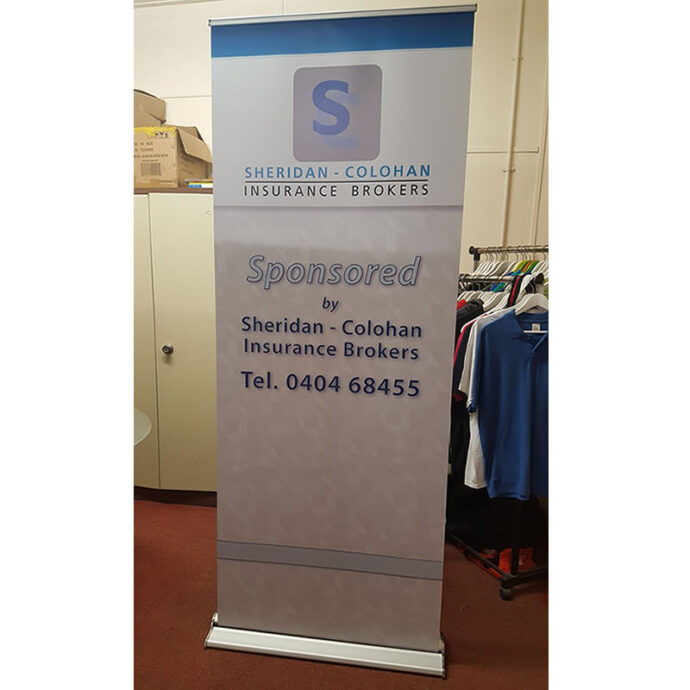 Roll Up Banner Wide Base Deluxe